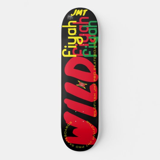 WILDFIYAH JMT 8 1/4" スケートボードデッキ (正面)