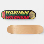 WILDFIYAH JMT OFFICIAL (C) 8 1/4" スケートボードデッキ (横)