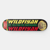 WILDFIYAH JMT OFFICIAL (C) 8 1/4" スケートボードデッキ (横)