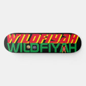 WILDFIYAH JMT SK8 8 1/4"スケートボードデッキ スケートボード (横)