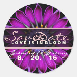 Wildflowerの日付スタンプを保存する ラウンドシール