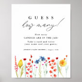 Wildflower縁どは、ゲームの表示回数を推測 ポスター (正面)