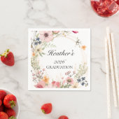 Wildflower 卒業式 スタンダードカクテルナプキン (インサイチュ)