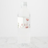 Wildflower 卒業式  ペットボトルラベル (裏面)