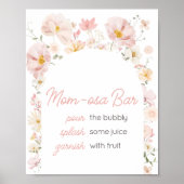 Wildflower Arch Baby in Bloom Mom Osaバー ポスター (正面)