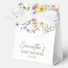 Wildflower Baby in Bloom ベビーシャワー フェイバーボックス