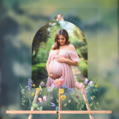 Wildflower baby shower Acrylic Sign  アクリルサイン (ニュートラル)