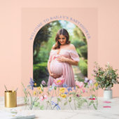 Wildflower baby shower Acrylic Sign  アクリルサイン (ウェディング)