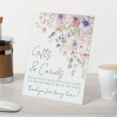 Wildflower Baby Shower Gifts Cards 台座サイン (インサイチュ)