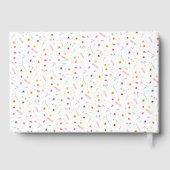 Wildflower Baby Shower Guest Book ゲストブック (裏面)