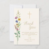 Wildflower Baptism  サンキューカード (正面)