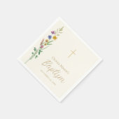 Wildflower Baptism  スタンダードカクテルナプキン (角)