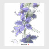 Wildflower Beauty – 自然の写真ステッカー シール (シート)
