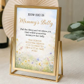 Wildflower Belly Guess Baby in Bloom Game ポスター