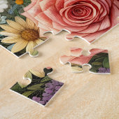 Wildflower Bengal Cat ジグソーパズル (側面)