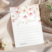 Wildflower Birthday Time Capsule Card 招待状