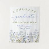 Wildflower Bloom Graduation Party タペストリー (正面)