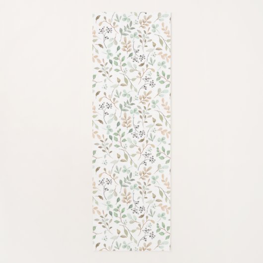 Wildflower Boho ヨガマット (正面)