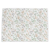 Wildflower Boho  ラージペーパーバッグ (正面)