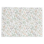 Wildflower Boho  ラージペーパーバッグ (裏面)