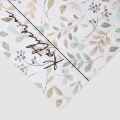 Wildflower Boho Name 薄葉紙 (詳細)