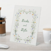 Wildflower Books and Gifts Baby Shower Table Sign 台座サイン (インサイチュ)