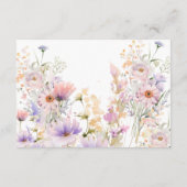 Wildflower Books for Baby Card エンクロージャーカード (裏面)