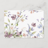 Wildflower Books for Baby Card エンクロージャーカード (裏面)