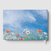 Wildflower Border With Butterfly Memorial Service ゲストブック (裏面)