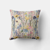 Wildflower Botanical クッション (裏面)