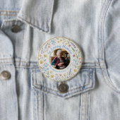 Wildflower Botanical Bereavement Sympathy 缶バッジ (インサイチュ)