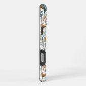 Wildflower Botanical Boho Floral Watercolor iPhoneケース (右側面)