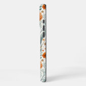 Wildflower Botanical Boho Floral Watercolor iPhoneケース (左側面)