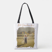 Wildflower Botanical Photo Grandma トートバッグ (裏面)