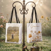 Wildflower Botanical Photo Grandma トートバッグ