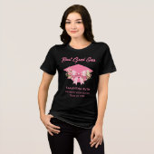 Wildflower Bow Best Grad Ever Graduation トライブレンドＴシャツ (正面全面)