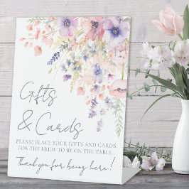 Wildflower Bridal Shower 台座サイン