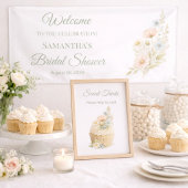 Wildflower Bridal Shower Welcome 横断幕
