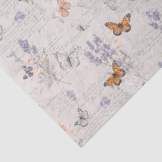 Wildflower Butterflies 薄葉紙 (詳細)