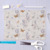 Wildflower Butterflies 薄葉紙 (クラフト)