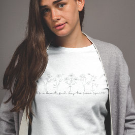 Wildflower Chiropractic Crewneck, Chiropractic, Tシャツ