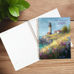 Wildflower Clifftop Lighthouse Planner プランナー手帳