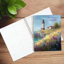 Wildflower Clifftop Lighthouse Planner プランナー手帳