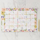 Wildflower Desk Calendarメモ帳 ペーパーパッド (インサイチュ)