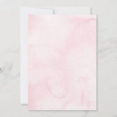 Wildflower Fairy First 1st Birthday Invitation 招待状 (裏面)