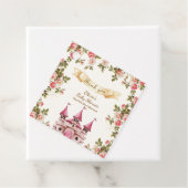 Wildflower Fairytale Castle Baby Shower Thank You フェイバータグ (インサイチュ)