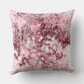 Wildflower Field Impressionism-Mauve クッション (裏面)