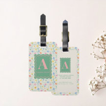 Wildflower Floralイニシャル&名前のカスタマイズ