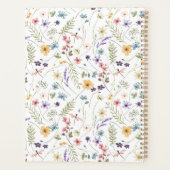 Wildflower Floral Beauty ビジネス予約管理 プランナー手帳 (裏面)