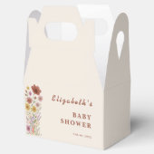 Wildflower Floral Boho ベビーシャワー フェイバーボックス (オープン)